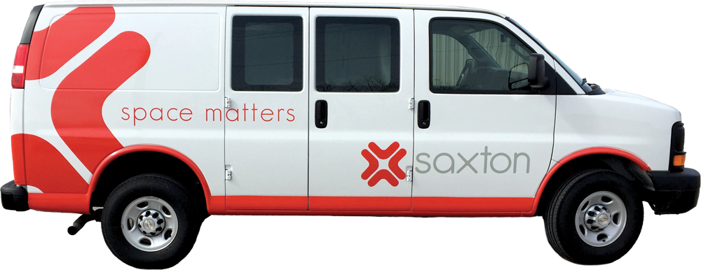 Saxton, Inc. (Pigott) van vehicle wrap